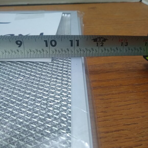 Range Hood 11" X 11" X 3/8" Aluminum Grease Air Filter Factory Filters (2 Pack) - Picture 3 of 6